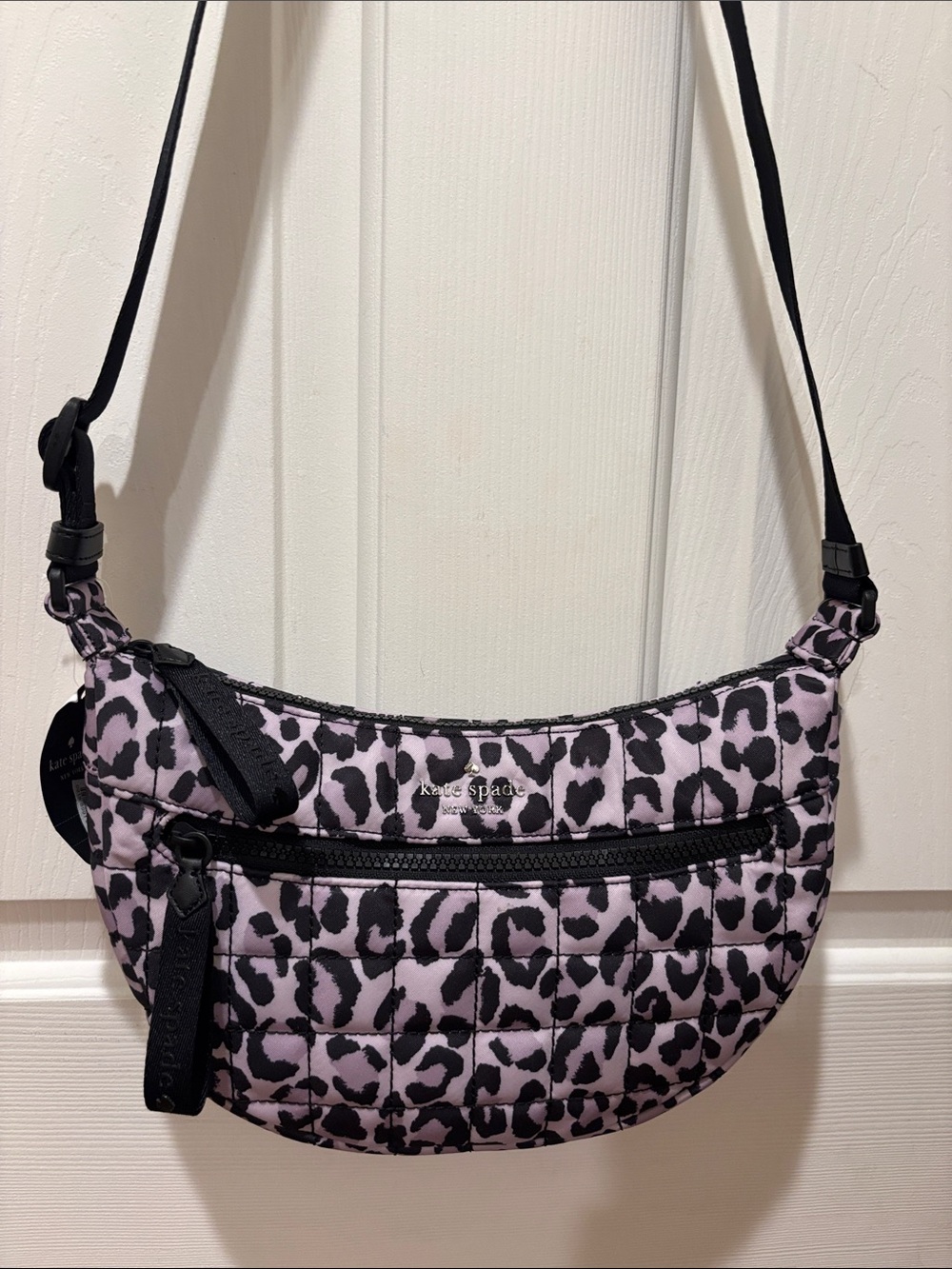 kate spade Quilted Leopard Print Crossbody